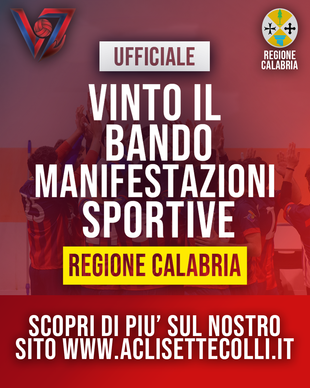 Vittoria Bando Regione Calabria Settecolli